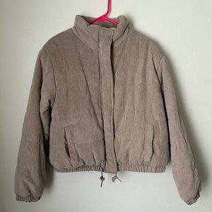 Corduroy Bomber Jacket - Like New